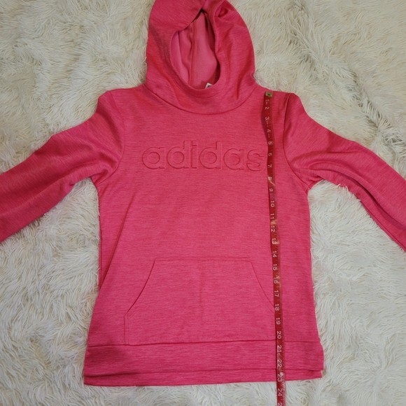 NWT Adidas Girls Emboss Hoodie size Large 14 - Picture 4 of 7